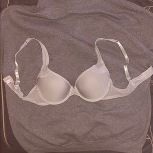 Light Gray Push-Up Bra